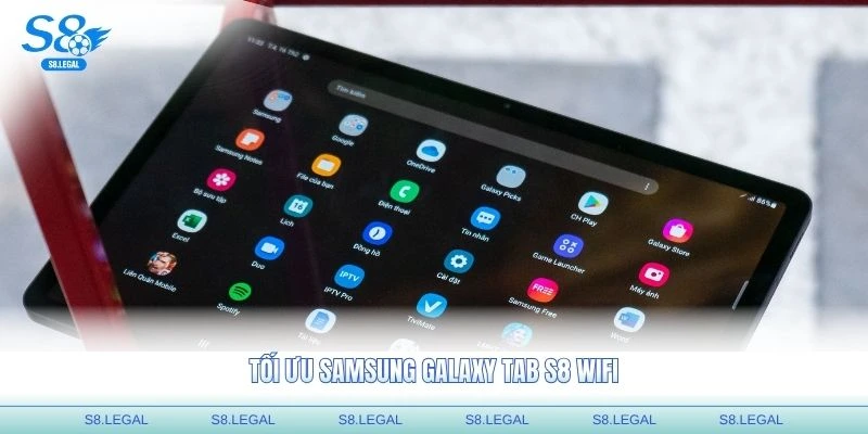 Tối ưu Samsung Galaxy Tab S8 WIFI với hướng dẫn sử dụng hiệu quả